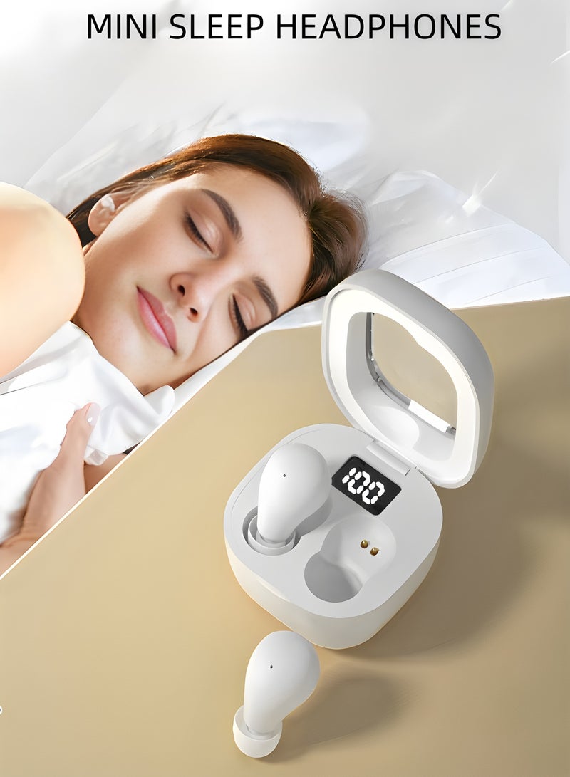 Flyview True Wireless Earbuds, In-Ear Bluetooth 5.3 Headphones 4-Mics ENC Clear Call, Bluetooth Earbuds Touch Control, IPX6 Waterproof TWS, Light-Weight Earphones  - Image 1