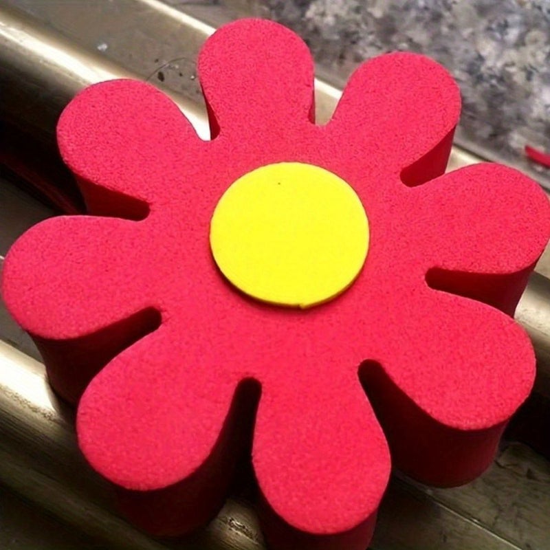 Yellow Flower Car Antenna Ball Small Multi Color Decorative Top Cover - Image 1