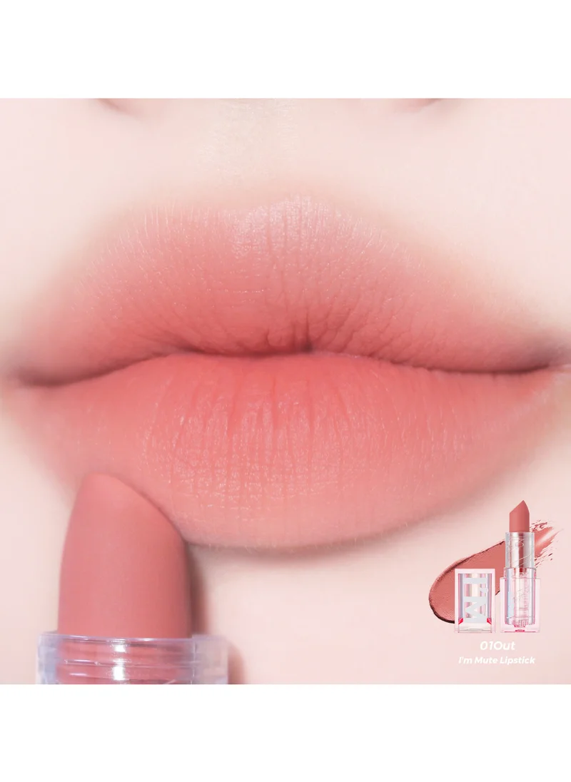 BLESSED MOON I'M Mute Lipstick 01Out