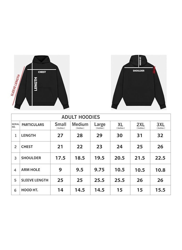 PRINTSHOP4ME - India Hoodies For Both Men And Women-Soft Cotton Pullover-Long Sleeve With Drawstring And Kangaroo Pockets-Ideal Unisex Hoodie For Indoor And Outdoor - Image 1