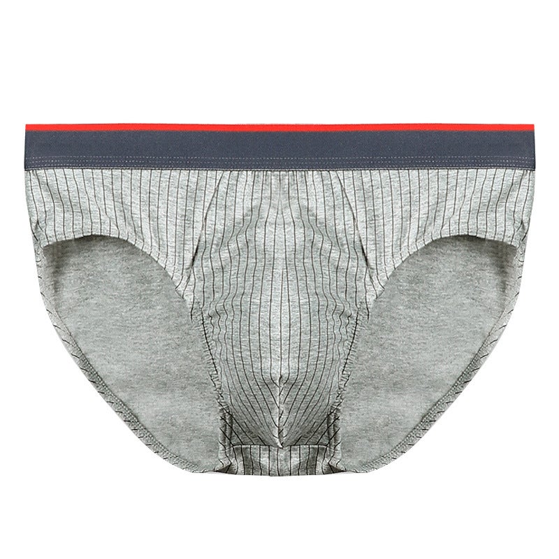 Mens Pure Cotton Underwear Mens Simple Cotton Boxers Summer Thin Sports Comfortable Breathable Boxer Shorts 5119 light gray