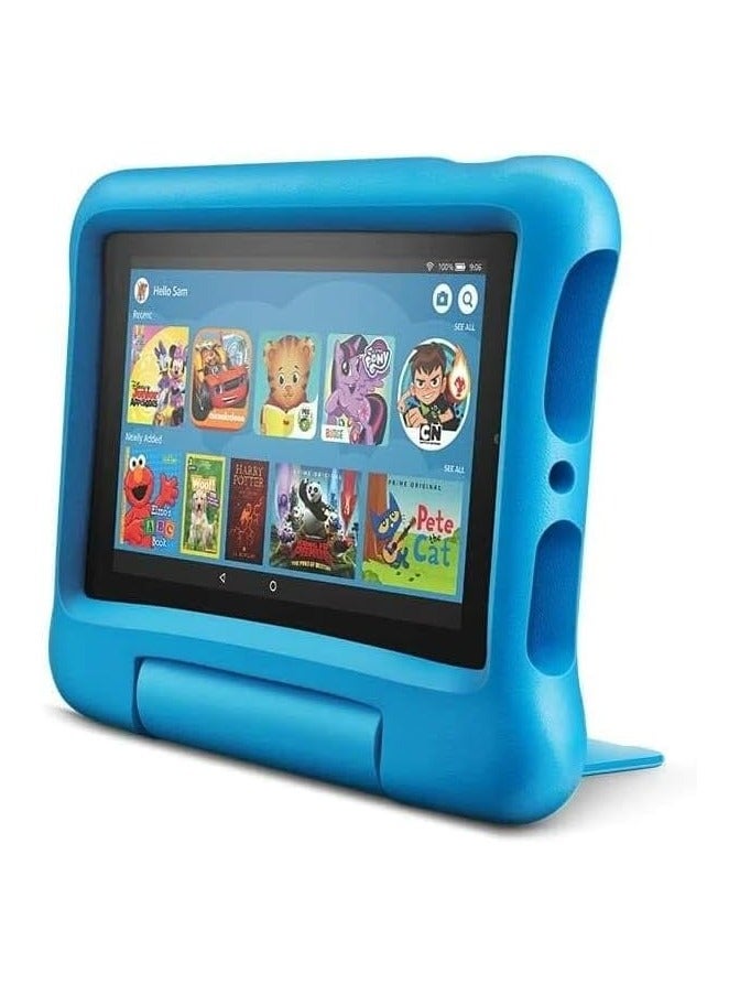 TAB Fire 7 Kids tablet, 7" Display ages 3-7 Kids Edition 16 GB (Latest version) Blue - Kid-Proof Case.Tablet premium version - Image 1