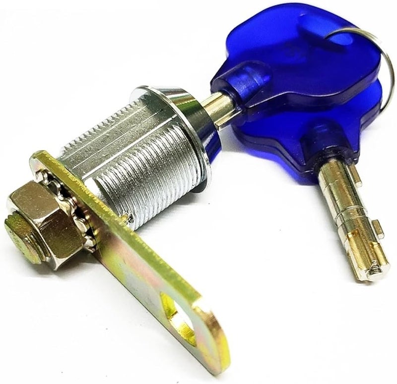 Cabinet Cam Lock with Brass Key Hardware 27mm KA SH01 Color - Image 4