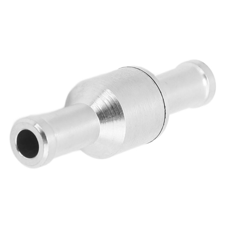 One Way Check Valve 8mm Aluminium Alloy Push Lock Design - Anodized Surface Nonreturn Check Valve for Diesel Biofuel Gasoline Water Low Pressure Fluid Systems - Image 3