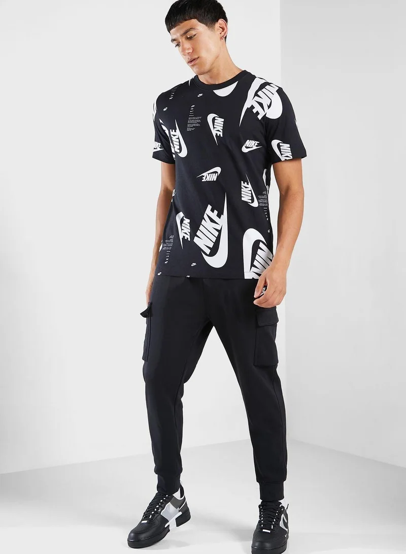 Nike Men's Sportswear Allover Print T-Shirt