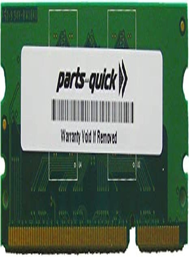 parts-quick CB423A 256MB DDR2 144 pin DIMM Memory Compatible with HP LaserJet CP1515n CP1518ni CP2025n CP2025dn CP2025x CP5225dn P2055 P2055d P2055dn P2055x M2727nf Printer
