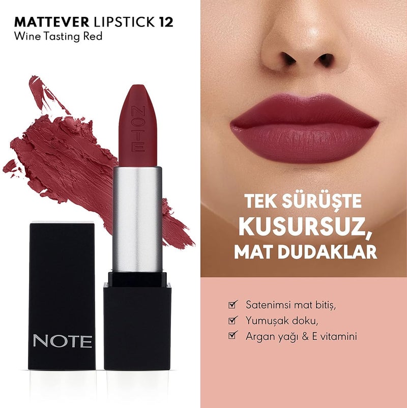 NOTE COSMETIQUE روج نوت كوزمتيك أحمر مطفي - Image 2