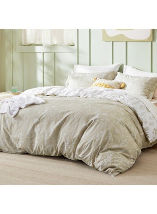 Bedsure Queen Comforter Set - Linen Comforter  Cute Floral Bedding Comforter Sets  Gifts for Woman  3 Pieces  1 Soft Reversible Botanical Flowers Comforter and 2 Pillow Shams - pzsku/Z54E60A12B8D6D0703776Z/45/1749668653/24887942-b4fa-416b-997c-c6987fff36f0