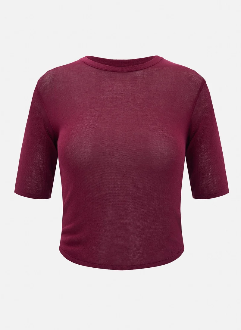 Lichi Short sleeved jersey top