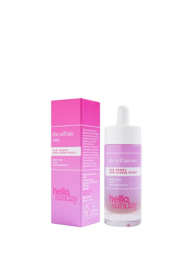 Hello Sunday The Self Tan One Tanning Drops with Vitamin C 30ml - Image 4
