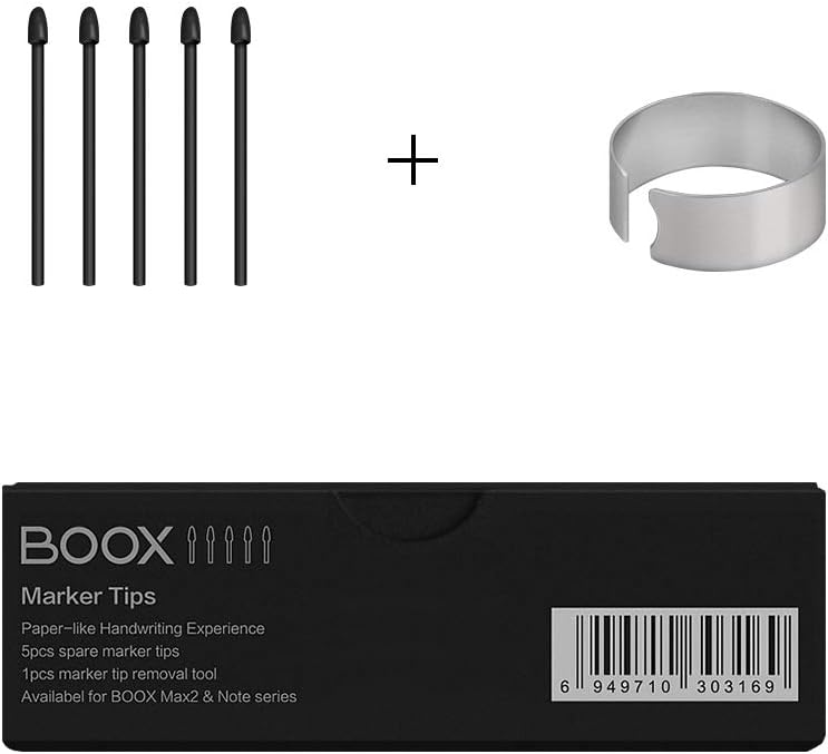 BOOX Marker Tips Nibs Kit for All BOOX Devices,Except Original Note Air and Nova Air, 5pcs - Image 2