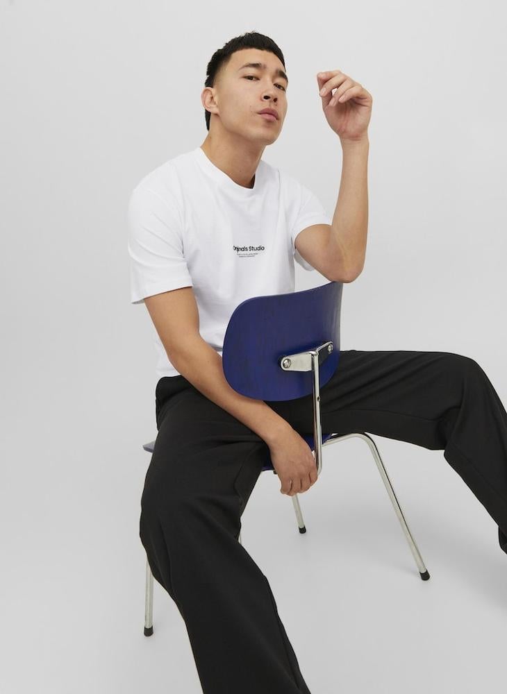 JACK & JONES Original Studio Print Regular Fit T-Shirt - Image 3