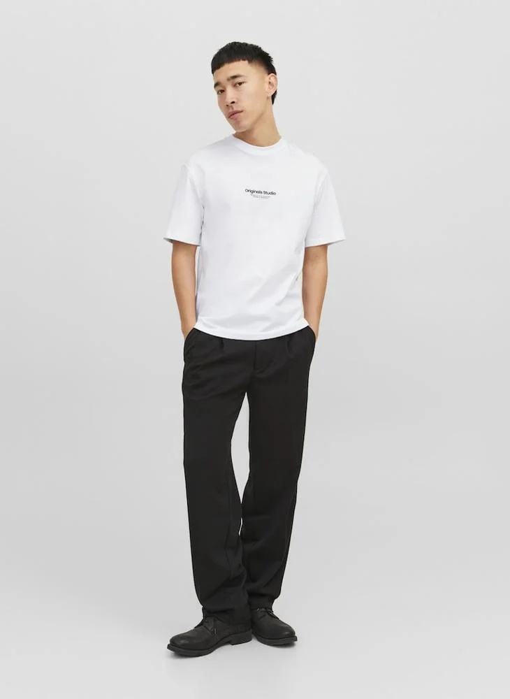 JACK & JONES Jorvesterbro Logo Print  Crew Neck T-Shirt