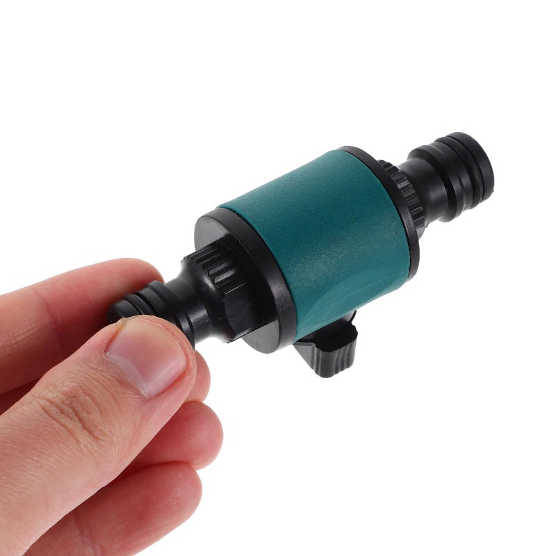2pcs Garden Hose Quick Connect Set with Throttle Valve for Outdoor Water Pipe Extension - Image 5