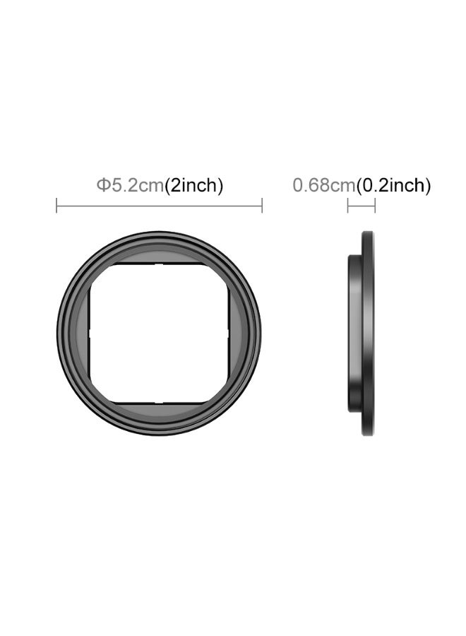 بولوز ينطبق على العدسات الواقية للمعادن (اللون: أسود) لحامل مرشحات INSTA360 Pro - Image 4