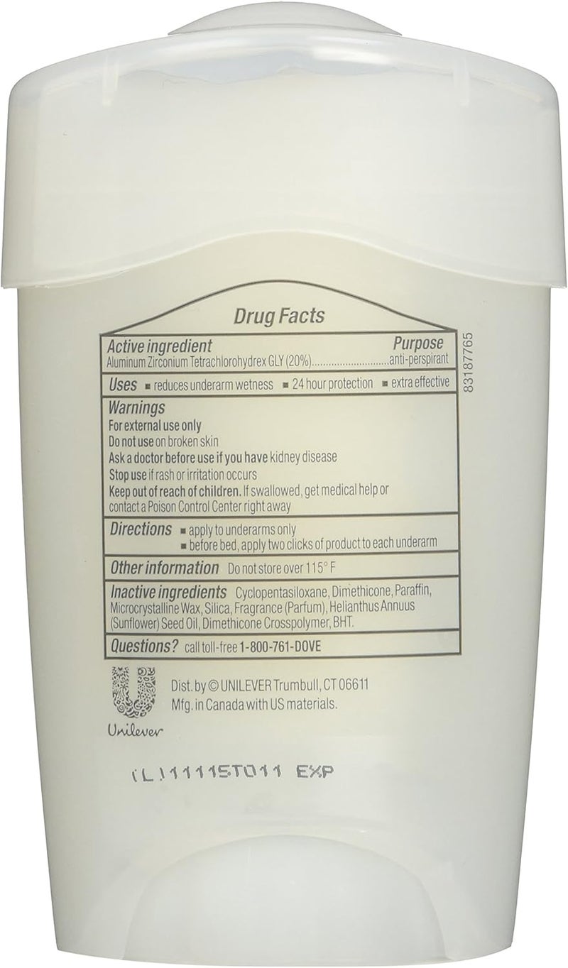 Dove Clinical Protection Antiperspirant Deodorant, Cool Essentials, 1.7 Ounce - Image 4