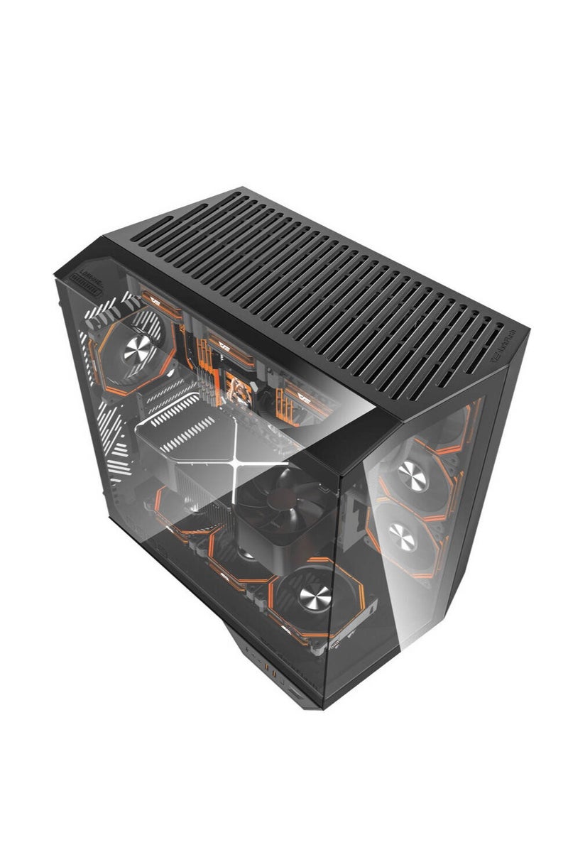 Truenort Hyper Vault Obsidian Black Gaming PC, AMD RYZEN 5-7600X  Processor, Nvidia GeForce RTX 5060 8GB GDDR7 GPU,  32GB  Ram, 1TB  SSD, Window 11 Pro, RGB Black Case - Image 3