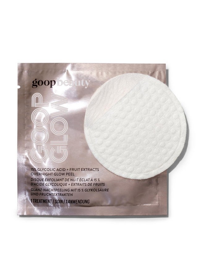 Goop Beauty 15% Glycolic Acid Overnight Peel Exfoliating Pads Inspired By A Professional Chemical Peel 4 Pack - Image 1