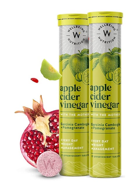 Apple Cider Vinegar With Garcinia Cambogia And Pomegranate, 34 Tabs