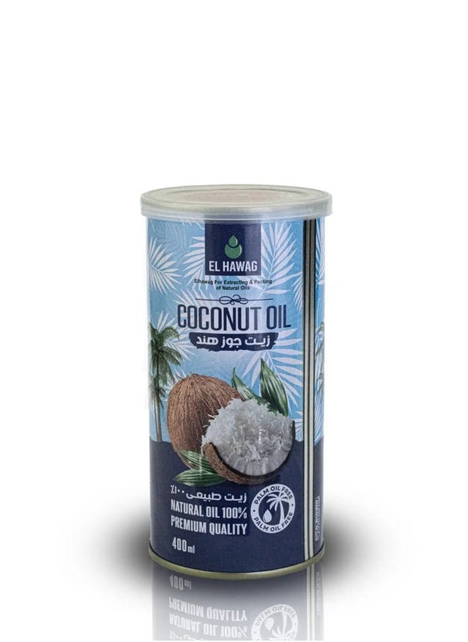 Elhawag Natural Virgin Coconut Oil 400g  - Image 2