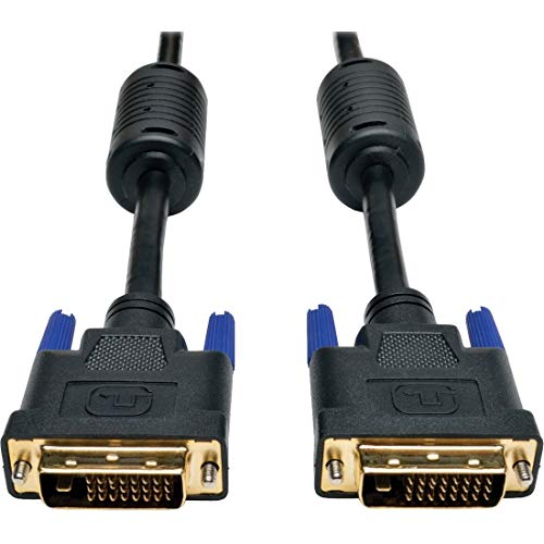 Tripp Lite DVI Dual Link Cable, Digital TMDS Monitor Cable (DVI-D M/M) 30-ft.(P560-030),Black - Image 1