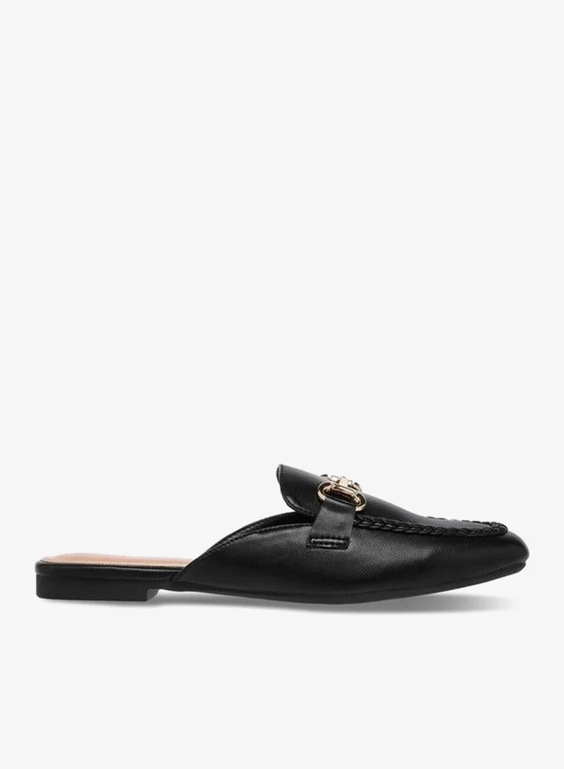 Celeste Women's Metal Accent Slip-On Mules