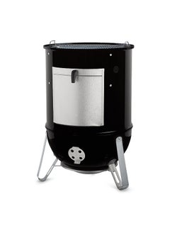 Weber Grill Smokey Mountain Cooker with Built-In Thermometer Black and Silver 123.2 x 58.5 x 61 cm  - Image 4