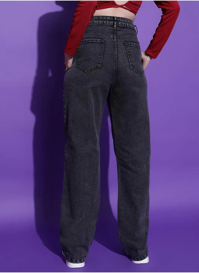 Kotty Kotty High-Rise Straight Fit Jeans