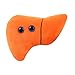 GIANT MICROBES Stuffed Liver Plush Liver Stuffed Animal Anatomical Model Hepatologist Gift Organ Transplant Gifts Hepatitis Hepatology Cirrhosis Gift Liver Pillow Organ Donor Gifts - Image 3