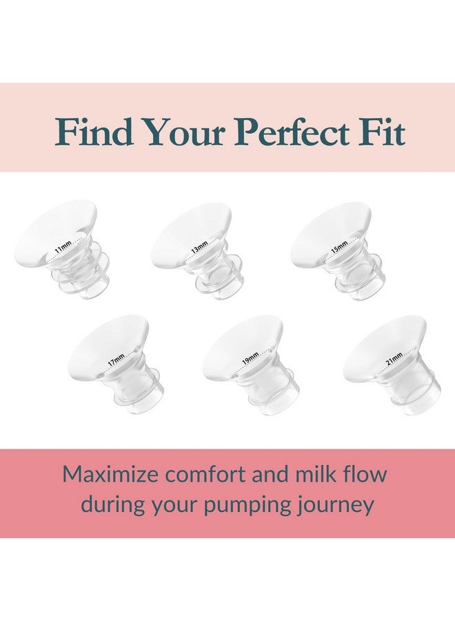 Ameda Breast Pump Flange Insert | 21mm Flange Insert | Ameda Pump Parts | Universal Flange Insert | Compatible with Mya Joy, Mya Joy PLUS and Pearl Breast Pumps | Compatible with 25mm Flange | 2 Count - Image 2