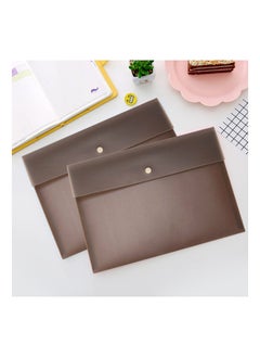 Pack of 5 Document File Folder Pockets File Jacket Plastic Envelope Flat Document Letter Organizer with Snap Button Closure A4 Letter Size - pzsku/Z54E7575D6BBE10C294C2Z/45/_/1677549661/400d701d-d2f8-434e-a96f-bf6d5d4a3f9a