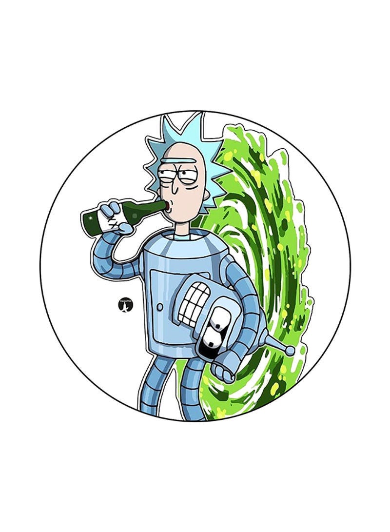 RKN Rick And Morty Mouse Pad Multicolour