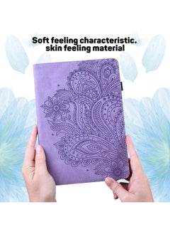 Green Tiger Case For Huawei MediaPad M5 lite 10.1 Peacock Embossed Pattern TPU + PU Horizontal Flip Leather Case with Holder & Card Slots & Wallet & Sleep / Wake-up Function  - Image 4