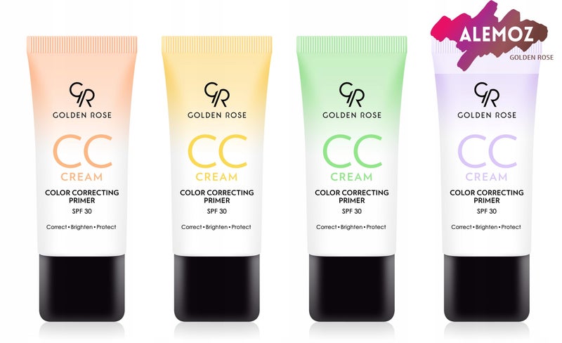 Golden Rose Makeup CC Cream Color Correcting Primer - (Green) - Image 2