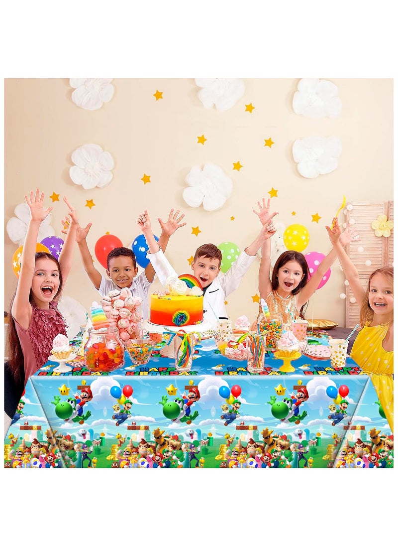 Super Mario Party Tablecloths, 3pcs Mario Bros Table Cover Mario Bros Birthday Party Supplies(Size: 180cm*80cm/70.8"x 42.5") - pzsku/Z54E78C1F16DCAEFAB510Z/45/_/1738820392/f30f1512-5808-46c3-9f21-0b4fd62f0d46