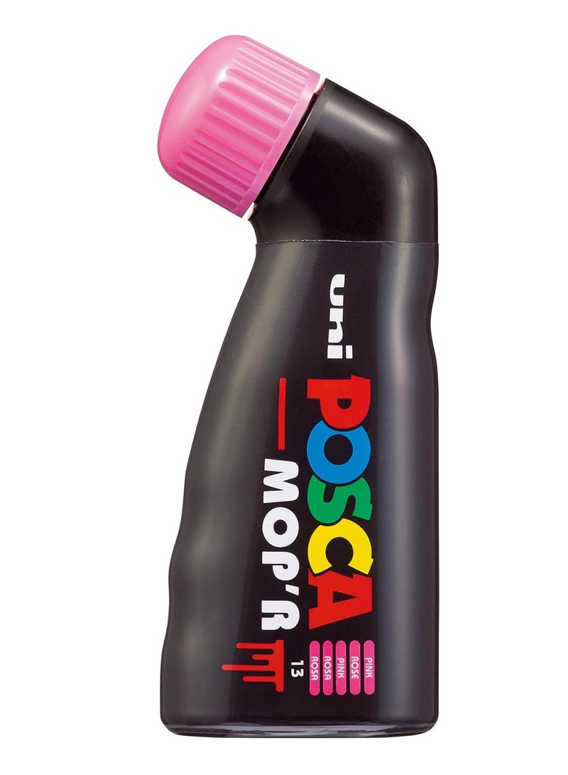 POSCA Mop'r Water Based Permanent Paint Marker Pink - Image 1
