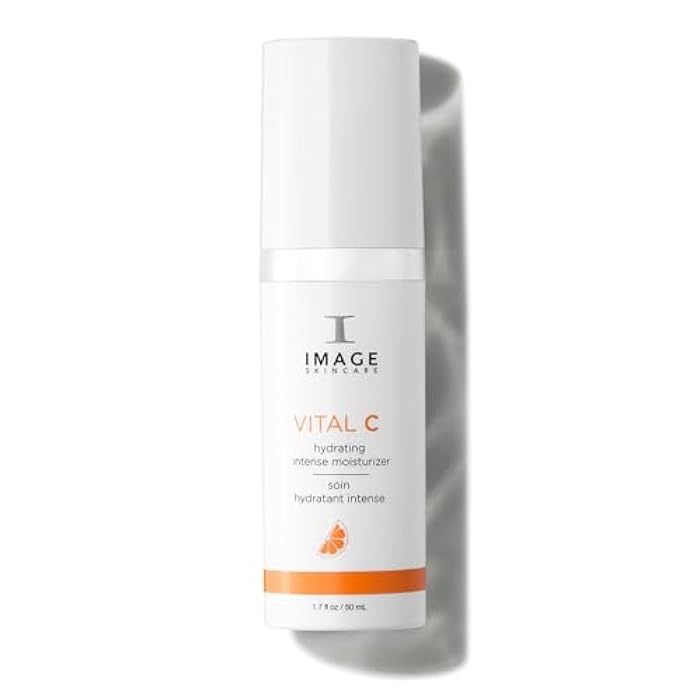 IMAGE Skincare, VITAL C Hydrating Intense Moisturizer, Lightweight Face Lotion with Hyaluronic Acid and Shea Butter, for Dry Skin, 1.7 fl oz. - Image 1