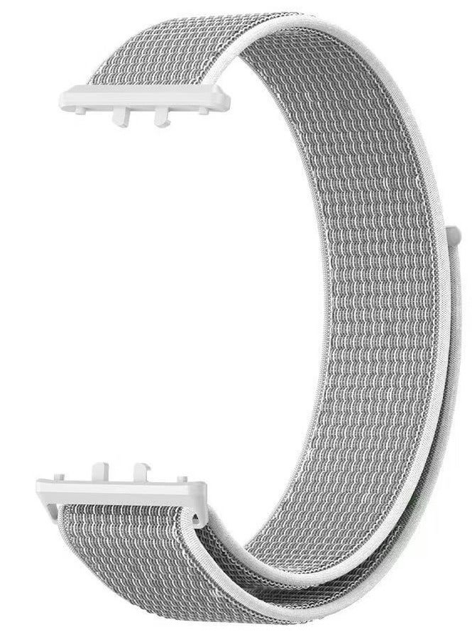 HablTech Nylon Strap Suitable for Samsung Fit 3 Sports Watchband Black(Grey) - Image 1