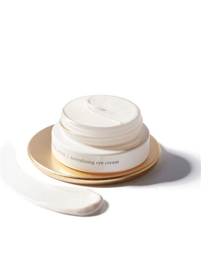 TATCHA Ageless Revitalizing Eye Cream: Cruelty-Free Cream to Reduce Appearance of Fine Lines, Dark Circles and Puffiness, 15 ml | 0.5 oz