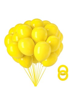 Yellow Balloons 12 Inch 100Pcs Yellow Latex Party Balloons For Balloons Arch As Birthday Party Graduation Wedding Baby Shower Halloween Christmas Decorations(With Yellow Ribbon) - pzsku/Z54E7C3A5EE43BB20441DZ/45/_/1720088800/7deaf52c-407d-40e2-a07a-9dd0d4f851ed