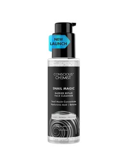 CONSCIOUS CHEMIST Conscious Chemist Snail Magic Cleanser Barrier Repair Low pH Gel Cleanser Daily Mild Face Cleanser for All Skin 100ml  - Image 1