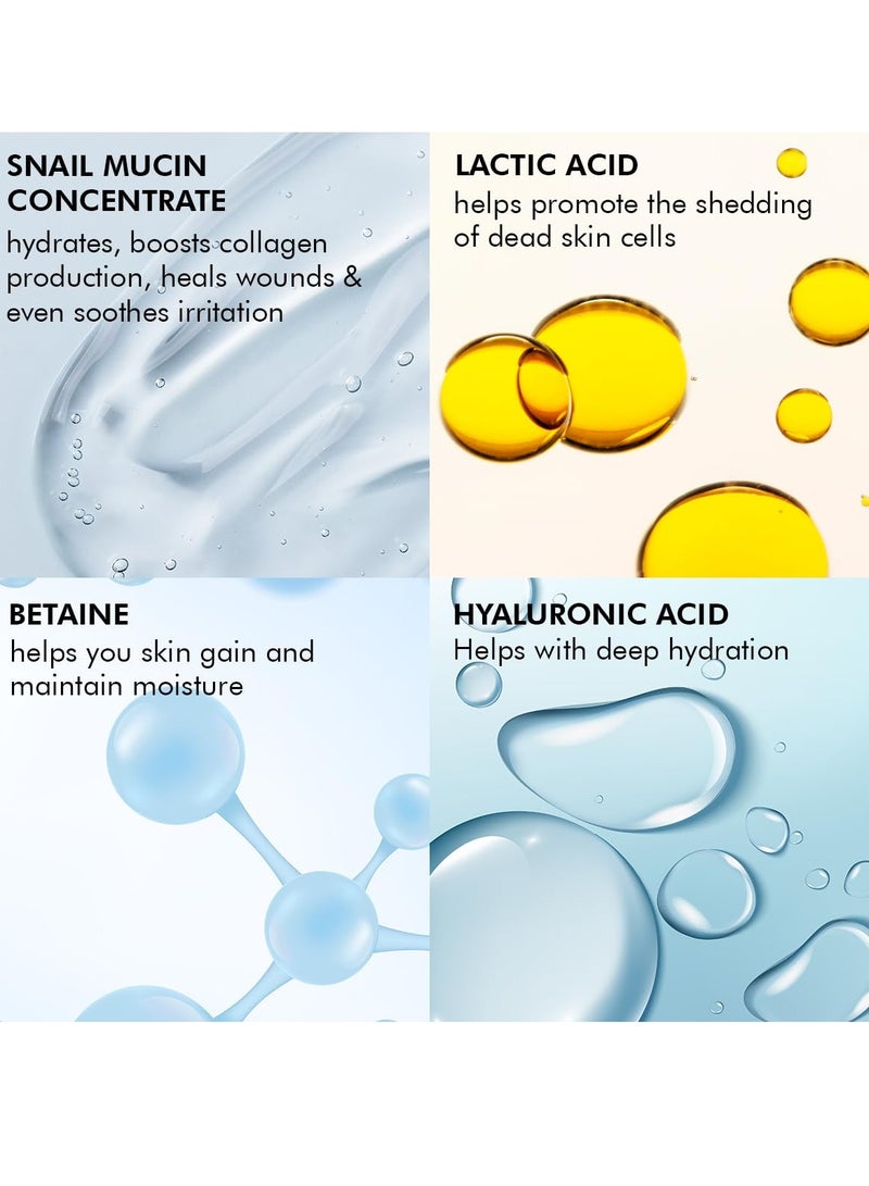 Conscious Chemist Snail Magic Cleanser Barrier Repair Low pH Gel Cleanser Daily Mild Face Cleanser for All Skin 100ml - Image 2