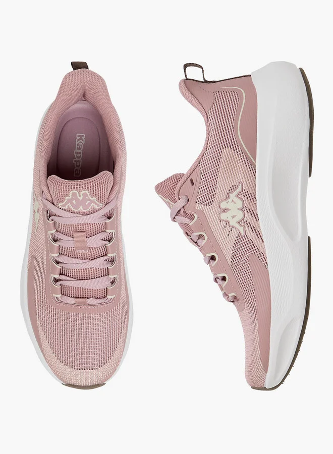 كابا Women's Textured Lace-Up Sports Shoes with Pull Tab