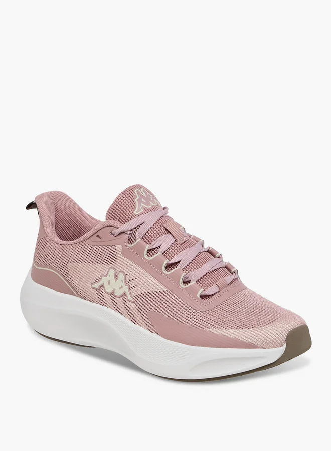 كابا Women's Textured Lace-Up Sports Shoes with Pull Tab