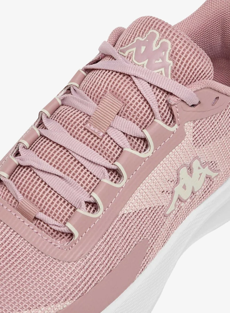 Kappa Women's Textured Lace-Up Sports Shoes with Pull Tab