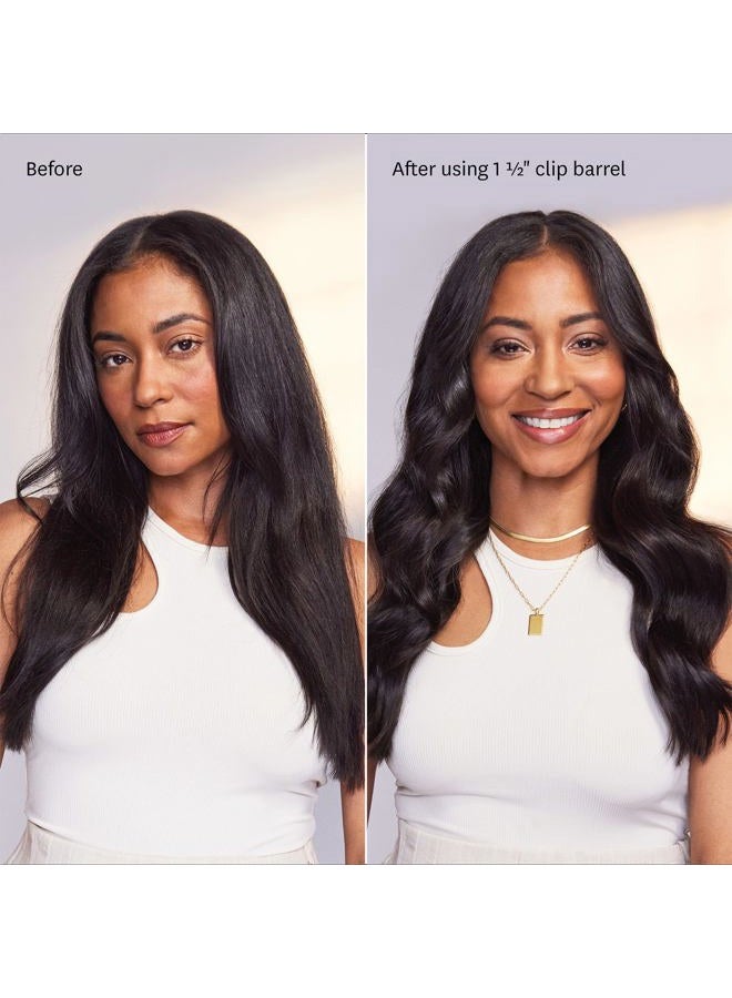 T3 Switch Kit Classic Trio Professional Interchangeable Curling Iron with 3 Ceramic Clip Barrels for Curling and Waving, 9 Adjustable Heat Settings & Ion Generator - Image 4