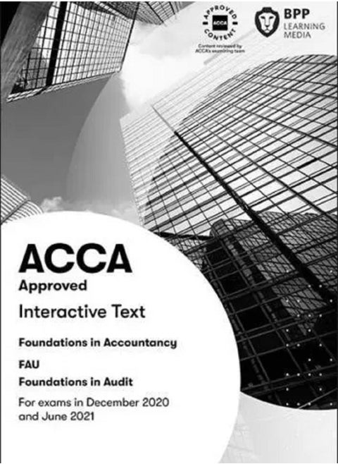 FIA Foundations in Audit (International) FAU INT. Interactive Text
