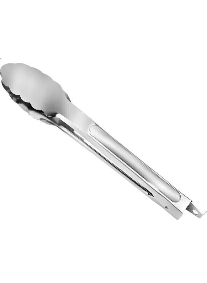 Suncojia Stainless Steel Food Tongs, Bread Tongs, Pastry Tongs, Steak Baking Tongs, Barbecue Accessories, Barbecue Tools - Image 3