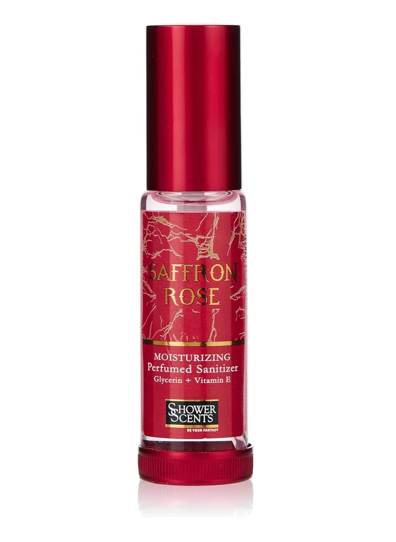 Shower Scents Shower Scents Saffron Rose Mositurizing Perfumed Hand Sanitizer Spray 30ml