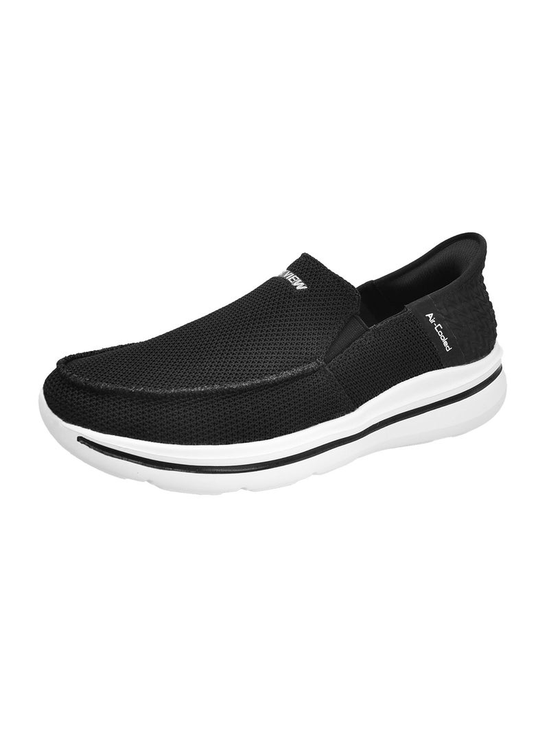 SKY VIEW Men's Slip-ins Loafer Smooth Step Hands Free Shoes Flats Comfortable And Light-Weight Slip On Walking Shoes For Men - Image 2